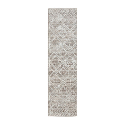 Radici Livigno Floral 24"X96" Indoor Rectangular Runner