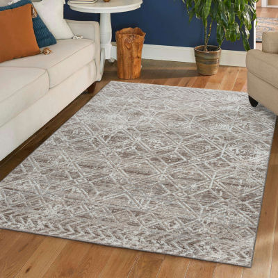 Radici Livigno Geometric 5X7 Indoor Rectangular Area Rug