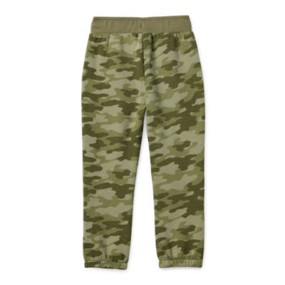 Okie Dokie Toddler & Little Boys Cinched Fleece Jogger Pant