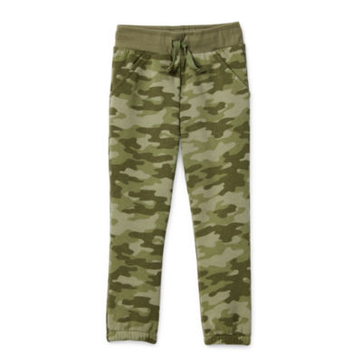 Okie Dokie Toddler & Little Boys Cinched Fleece Jogger Pant