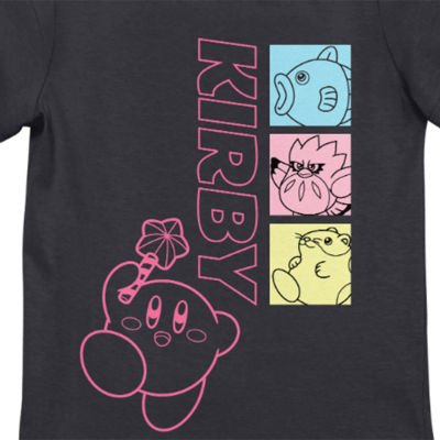 Little & Big Girls Kirby Round Neck Short Sleeve Graphic T-Shirt