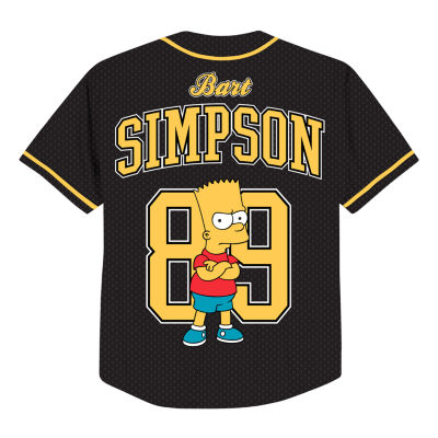 Little & Big Boys Short Sleeve The Simpsons Button-Down Shirt