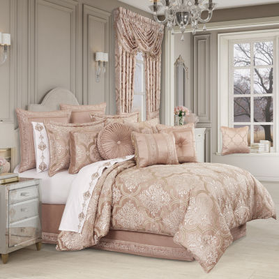 Queen Street Rosalita 4-pc. Midweight Embellished Comforter Set