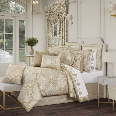 Queen Street Sympatica 4-pc. Midweight Embellished Comforter Set