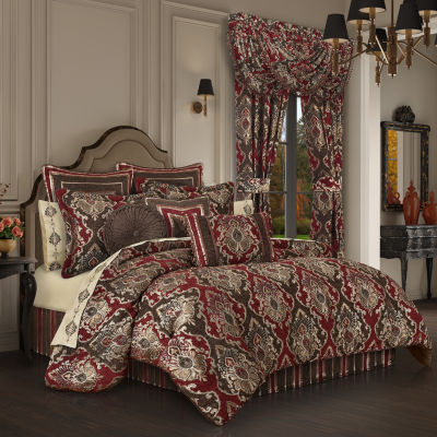 Queen Street Chandler 4-pc. Midweight Embellished Comforter Set