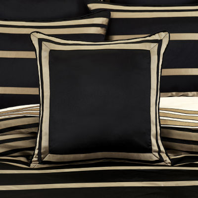 Queen Street Charleston Black Square Throw Pillows