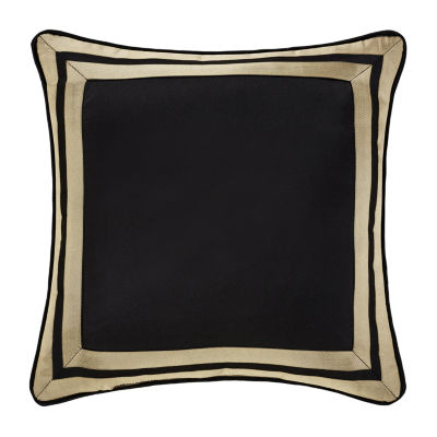 Queen Street Charleston Black Square Throw Pillow