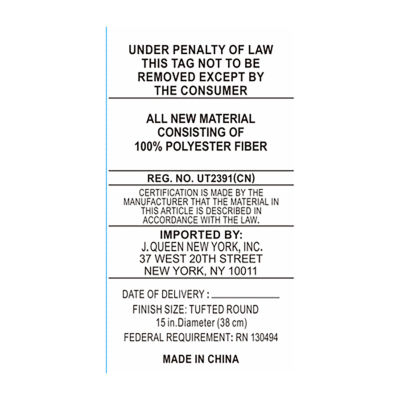 Queen Street Wallace Terracotta Round Throw Pillow