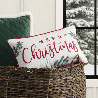 Queen Street Heathered Rectangular Throw Pillow
