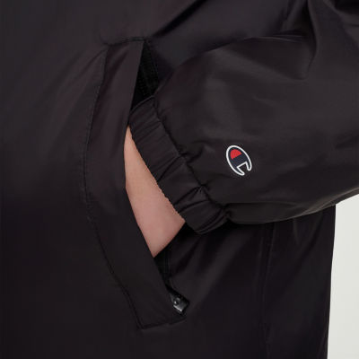 Champion Mens Hooded Water Resistant Midweight Raincoat