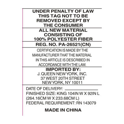 Royal Court Janessa 4-pc. Midweight Comforter Set