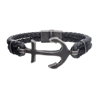 Stainless steel anchor bracelet 