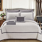 Chic Home Mesa Embroidered Quilt Set