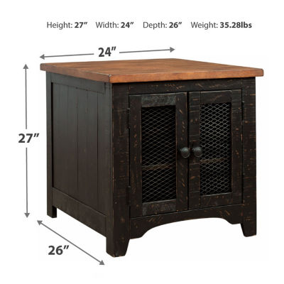 Signature Design by Ashley® Valebeck Rectangular End Table