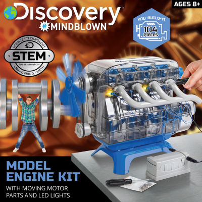 Discovery Mindblown Toy Kids Model Engine Kit