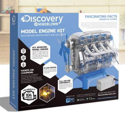 Discovery Mindblown Toy Kids Model Engine Kit