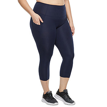 Xersion Performance High Rise Plus Workout Capris - JCPenney