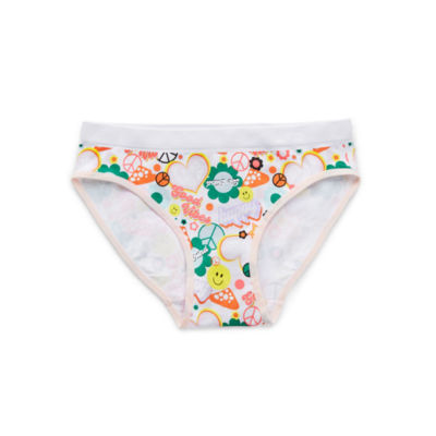 Maidenform Little & Big Girls Hipster Panty, Color Good Vibes JCPenney