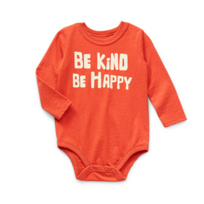Okie Dokie Baby Boys Long Sleeve Bodysuit
