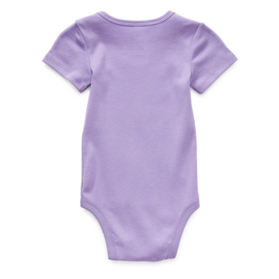 Okie Dokie Baby Girls Short Sleeve Bodysuit