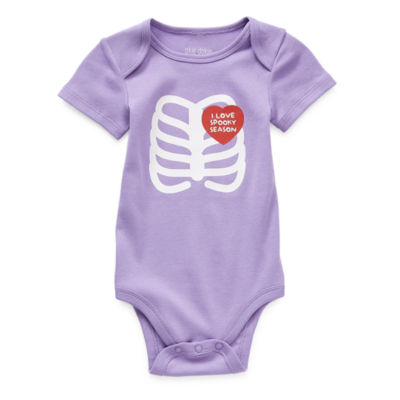 Okie Dokie Baby Girls Short Sleeve Bodysuit