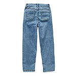 Thereabouts Little & Big Girls Adjustable Waist Stretch Fabric Tapered Leg Relaxed Fit Jean