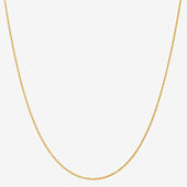 14K Gold 20 Inch Solid Rope Chain Necklace - JCPenney
