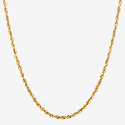 24 Inch Hollow Rope Chain Necklace JCPenney