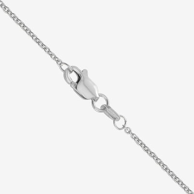 14K Gold - Inch Solid Cable Chain Necklace
