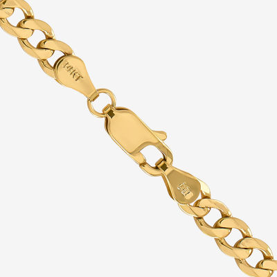 14K Gold Inch Solid Figaro Chain Necklace