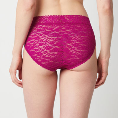 Ambrielle Everyday Lace High Cut Panty