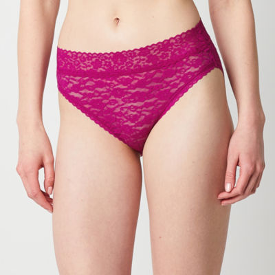 Ambrielle Everyday Lace High Cut Panty