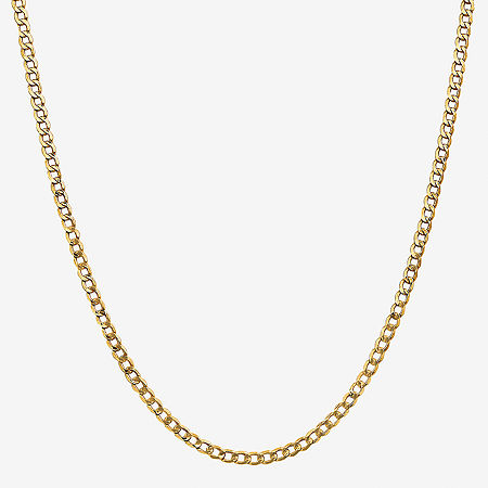 10K Gold Chain Necklace, One Size