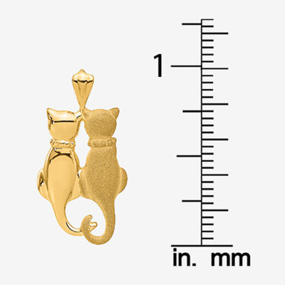 Womens 14K Gold Charm