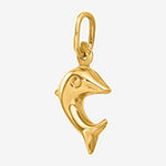 Dolphin Womens 14K Gold Pendant