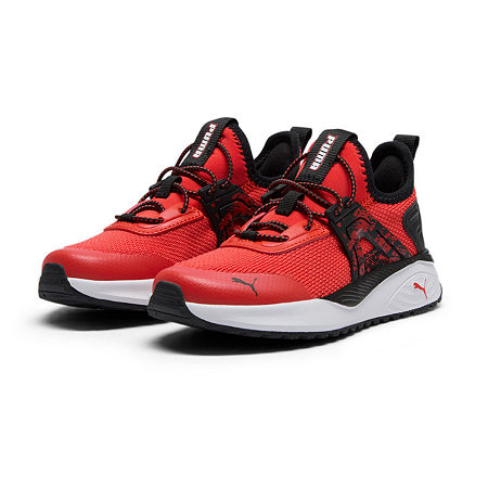 PUMA Pacer 23 Little Boys Running Shoes, 13 Medium, Red