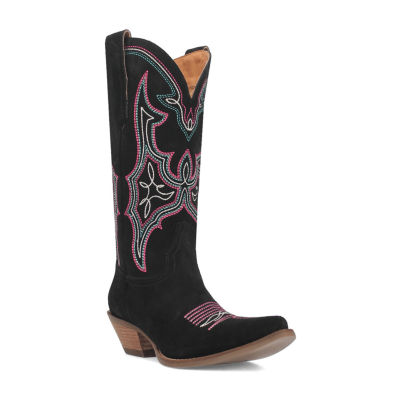 Dingo Womens Hot Sauce Stacked Heel Cowboy Boots