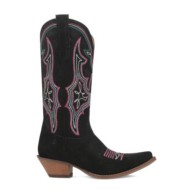 Dingo Womens Hot Sauce Stacked Heel Cowboy Boots