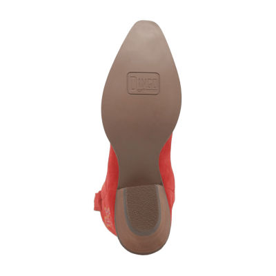Dingo Womens Hot Sauce Stacked Heel Cowboy Boots