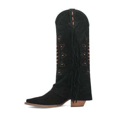 Dingo Womens Spirit Trail Stacked Heel Cowboy Boots