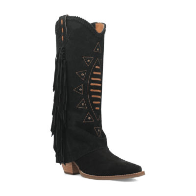 Dingo Womens Spirit Trail Block Heel Cowboy Boots