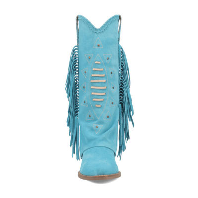 Dingo Womens Spirit Trail Stacked Heel Cowboy Boots