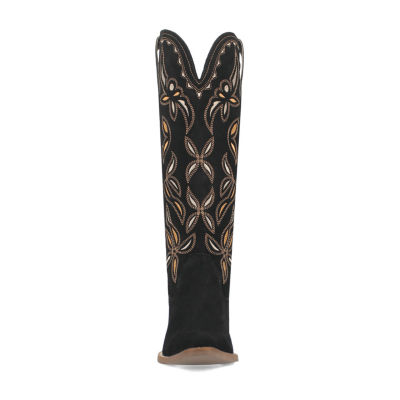 Dingo Womens Bandelera Stacked Heel Cowboy Boots