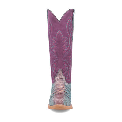 Dingo Womens Caterina Stacked Heel Cowboy Boots