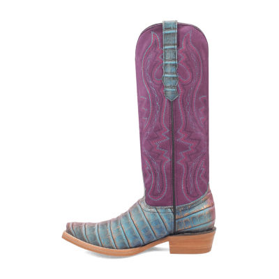 Dingo Womens Caterina Stacked Heel Cowboy Boots