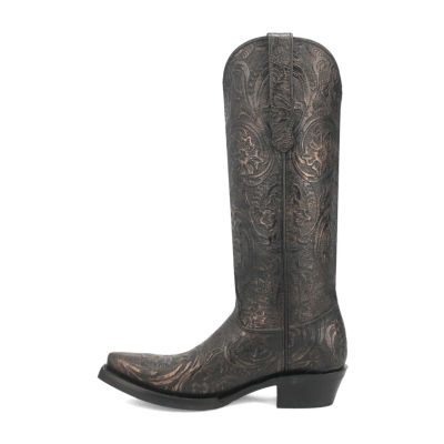 Dingo Womens Bellona Block Heel Cowboy Boots