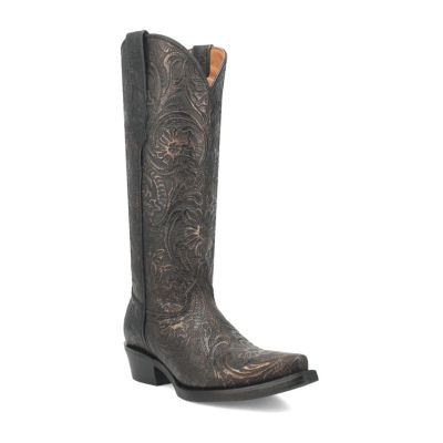 Dingo Womens Bellona Block Heel Cowboy Boots