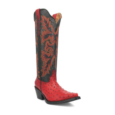 Dingo Womens Selene Block Heel Cowboy Boots