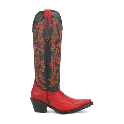 Dingo Womens Selene Block Heel Cowboy Boots