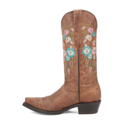 Dingo Womens Duchess Flat Heel Cowboy Boots